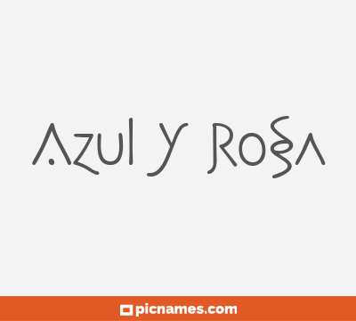 Azul y Rosa